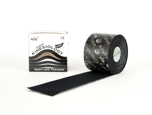 Nasara Original Kinesio Tape schwarz
